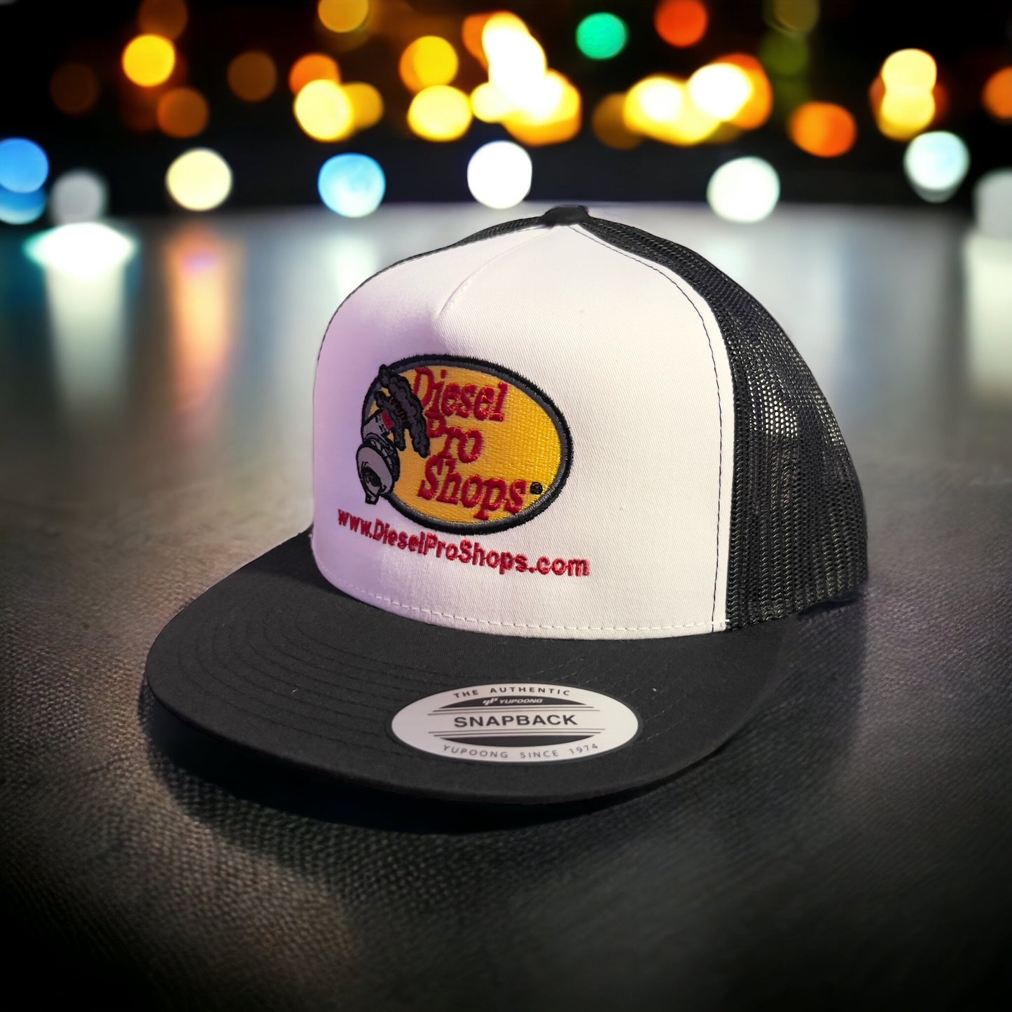 Diesel Pro Shops SnapBack Blk/Wht